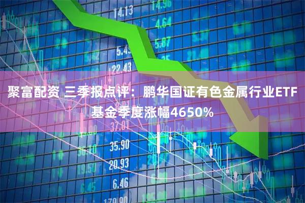 聚富配资 三季报点评：鹏华国证有色金属行业ETF基金季度涨幅4650%