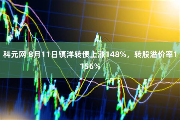 科元网 8月11日镇洋转债上涨148%，转股溢价率1156%